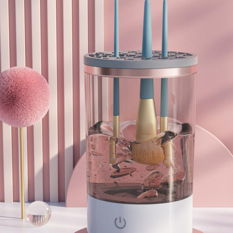 Portable Electric Makeup Brush Cleaning Tool